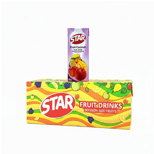 Star Fruit Cocktail Juice 250 ML X 27 Pcs