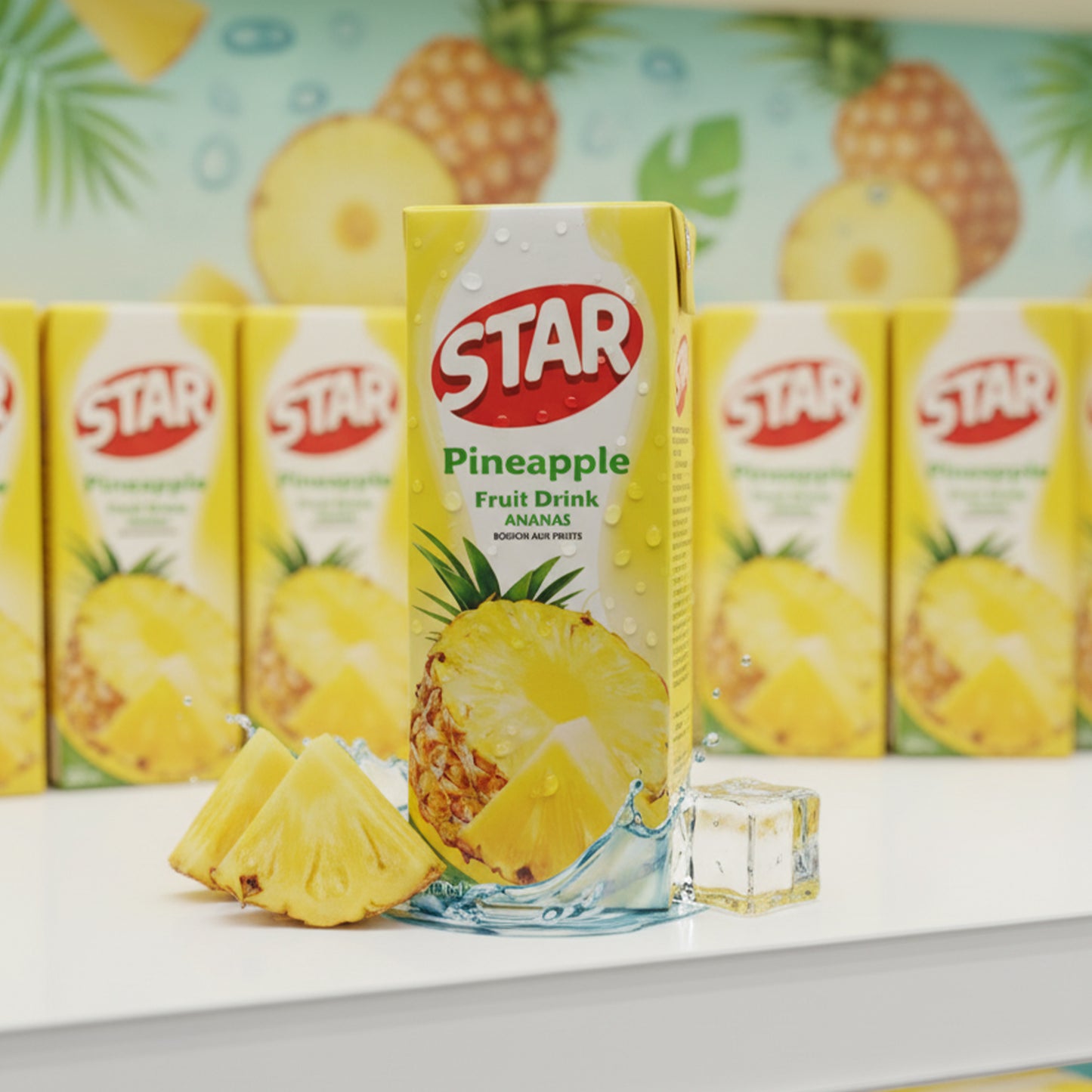 Star Fruit Pineapple Juice 250 Ml X 27 Pcs
