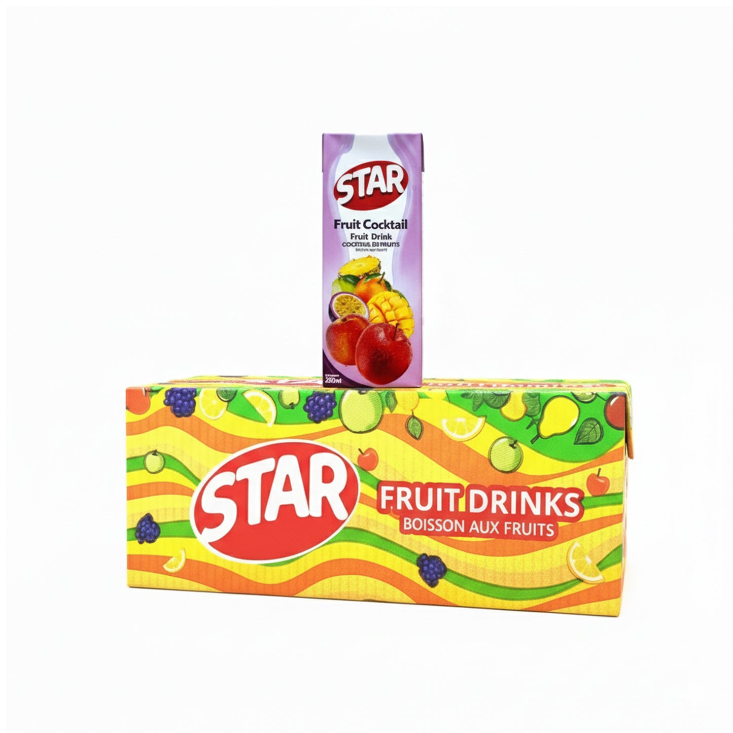 Star Fruit Cocktail Juice 250 ML X 27 Pcs
