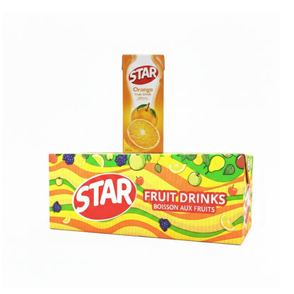 STAR ORANGE JUICE 250 ML X 27 PCS