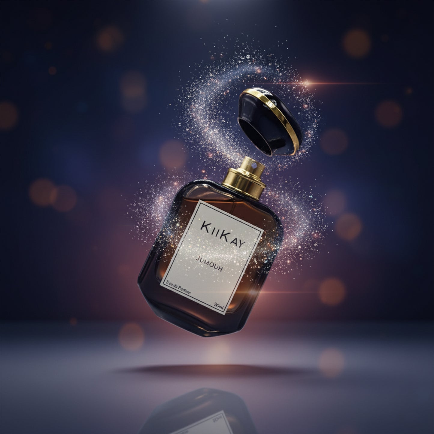 Kiikay Perfumes Jumouh Arabian Tonka for Unisex Eau De Parfum Spray - 50ml