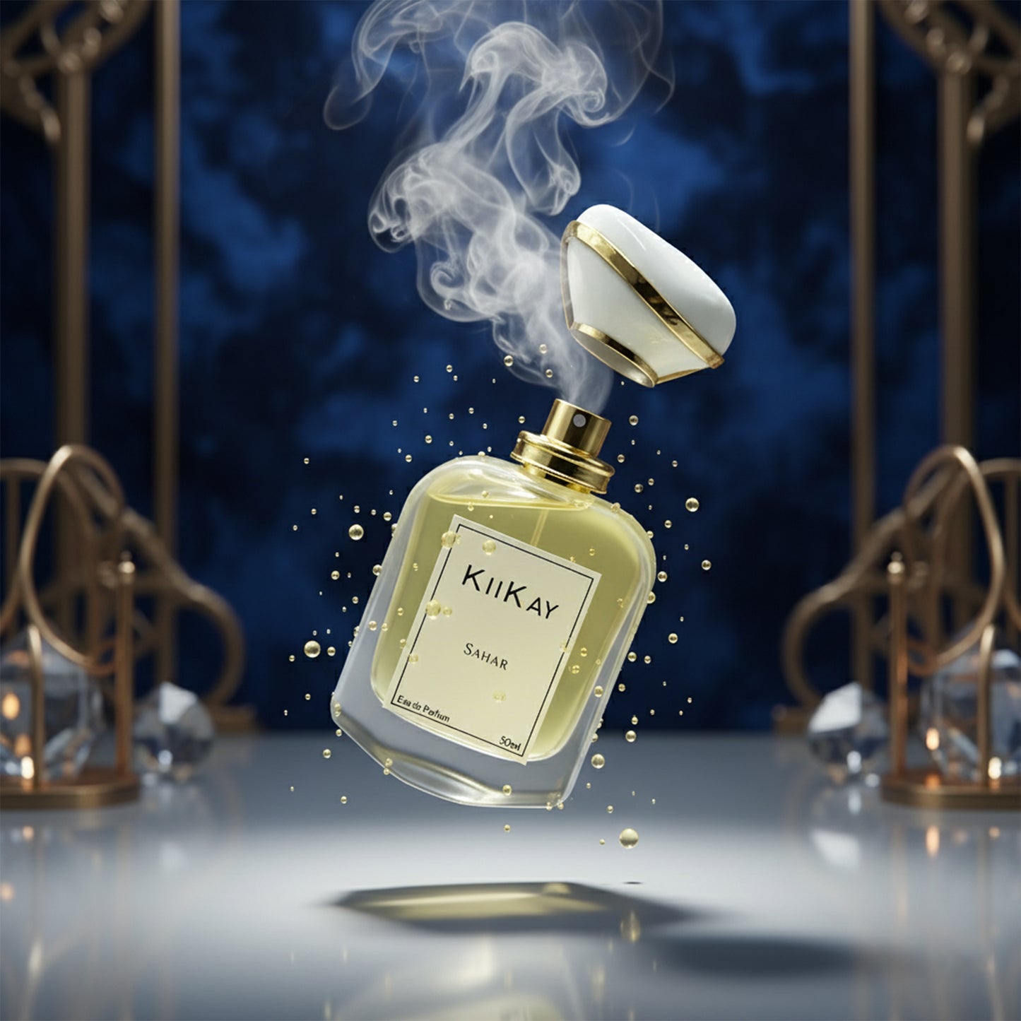 Kiikay Perfumes Sahar Essence Of Elegance Unisex Eau De Perfume for Unisex - 50ml