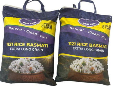 Wadi Sadi 1121 Steam Basmati Rice Xxxl 10 Kg X 2: 20 KG
