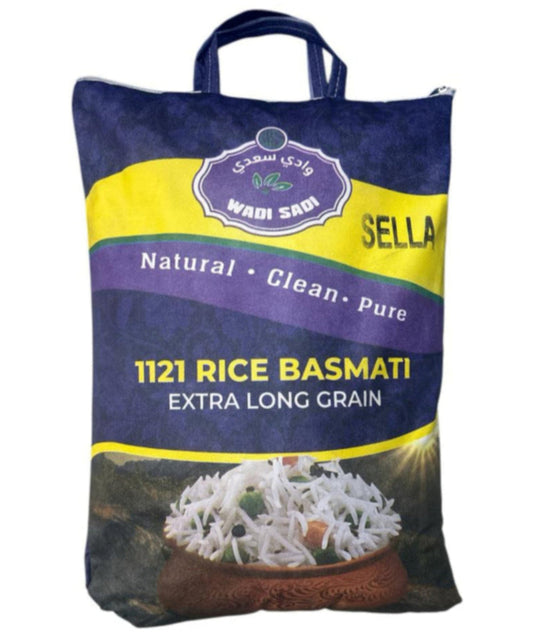 WADI SADI 1121 SELLA BASMATI RICE XXXL 10 KG